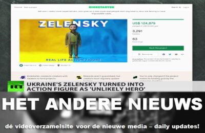 Zelensky als Actie figuur, ja, je leest het goed