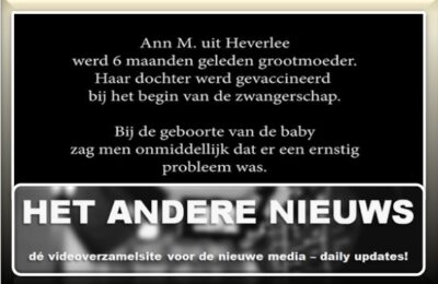 Ann M., grootmoeder van een baby die geboren werd met leukemie.