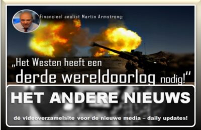 Financieel analist Martin Armstrong: Het Westen heeft de Derde Wereldoorlog nodig!”