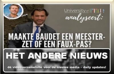 Maakt Baudet een meesterzet of een faux-pas?