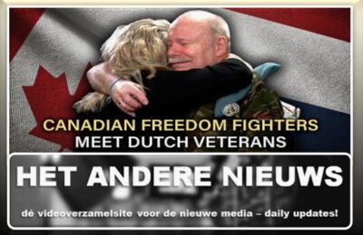 Canadian Freedom Fighters meet Dutch veterans – Bethan Nodwell en veteranen