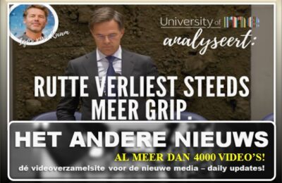 Rutte verliest steeds meer grip