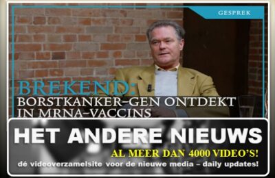 Breaking! Peter Borger: Borstkanker-gen gevonden in mRNA-vaccins