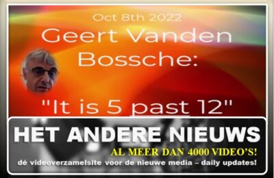 Geert VandenBossche: Het is vijf over twaalf!