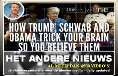 How Trump, Schwab and Obama trick your brain so you believe them – Nederland ondertiteld