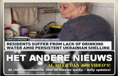 Burgers in Donetsk hebben drinkwatertekort door Oekraïense beschietingen