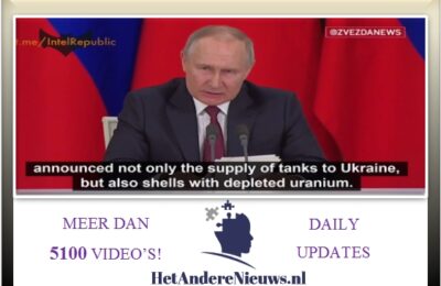 Engeland gaat munitie met verarmd uranium naar Oekraïne sturen, begin van een atoomoorlog?