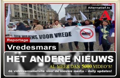 1e Vredesdemonstratie in NL Zo 19 Febr. Reportage Hugo Gietelink