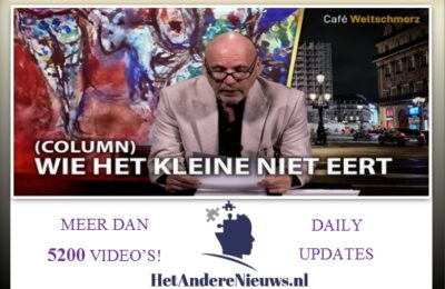 Wie het kleine niet eert – Column Ad Nuis