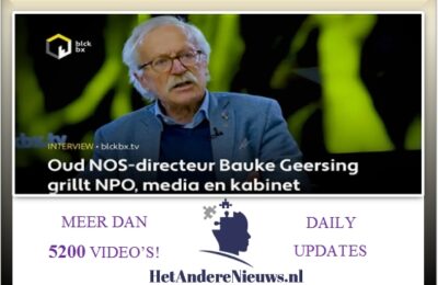 Oud NOS-directeur Bauke Geersing grillt NPO, media en kabinet …