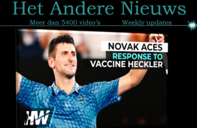 The Highwire – Tennisser Novak Djokovic rekent stijlvol af met vaccinpusher uit publiek – Nederlands ondertiteld