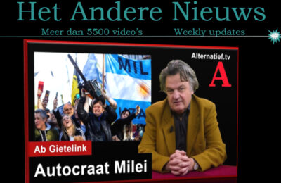 Argentijnse president Milei is een globalistische ultra-kapitalistische autocraat.