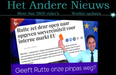 Geeft Rutte onze pinpas weg?