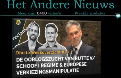 De oorlogszucht van het Rutte V/Schoof I regime & Europese verkiezingsmanipulatie