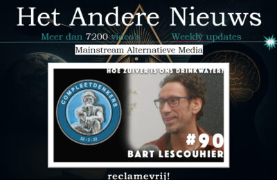 Hoe zuiver is ons drinkwater? I Bart Lescouhier